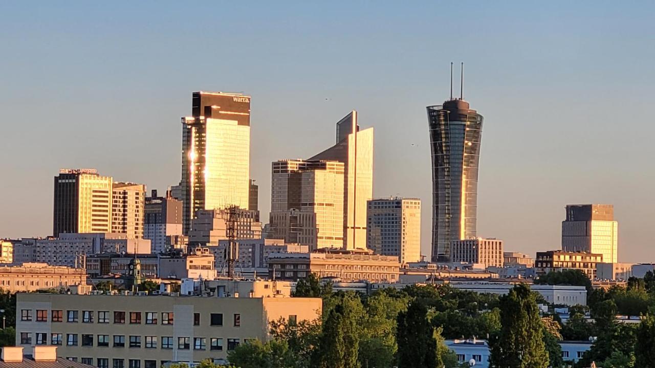 Studio Panorama "Night And Day" Lägenhet Warszawa Exteriör bild