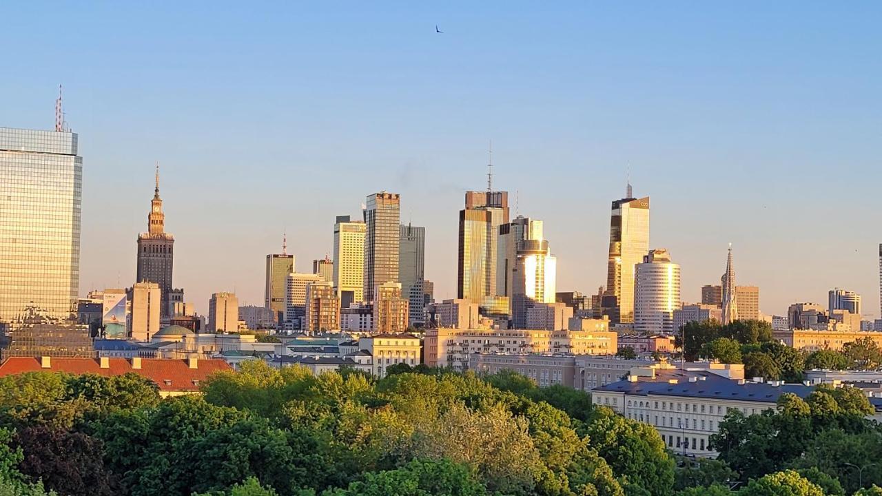 Studio Panorama "Night And Day" Lägenhet Warszawa Exteriör bild