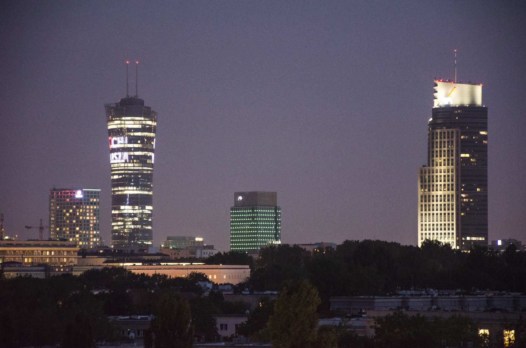 Studio Panorama "Night And Day" Warszawa Exteriör bild